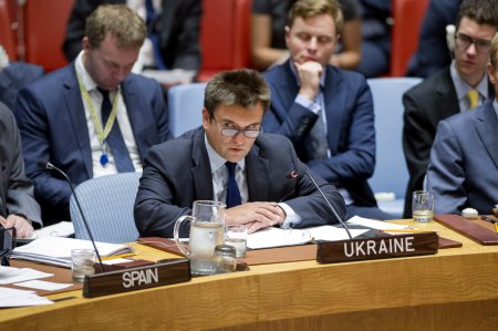 Глава МИД Украины Павел Климкин призвал лишить Россию права вето в Совбезе ООН