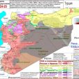 Боевая карта Сирии 24-25.03.17