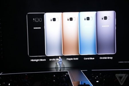 Стали известны итоги презентации Samsung Galaxy S8 и S8+