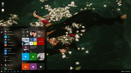 Том Хаунселл обнародовал скриншот обновленного меню "Пуск" для Windows 10