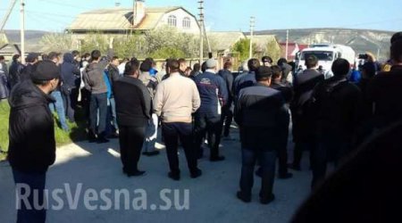 В Крыму задержаны сторонники меджлиса (ФОТО, ВИДЕО)