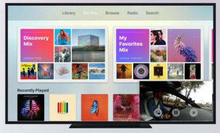 Apple TV в tvOS 11 получит поддержку аккаунтов и режим «картинка в картинке ...