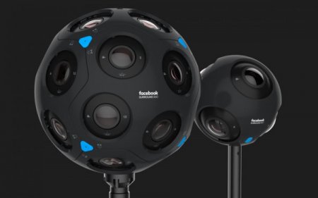 Компания Facebook представила сферические камеры