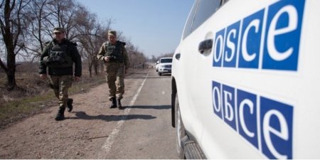 ОБСЕ сообщила о попытке подрыва машины наблюдателей возле Луганска