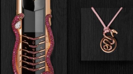 Vertu анонсировала выпуск нового рубинового смартфона с изумрудами