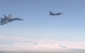 СРОЧНО: Появились кадры, как Су-27 «отгоняет» истребитель НАТО от самолета  ...