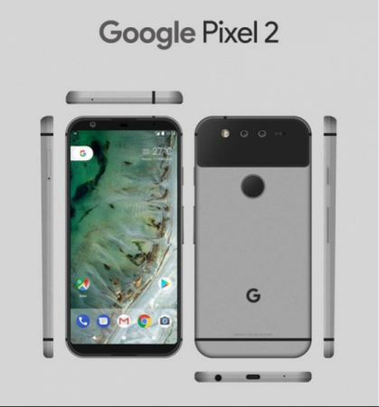 Первые фото нового Google Pixel 2 появились в интернете