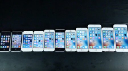 Эксперты провели проверку на прочность для iPhone первого и седьмого поколе ...
