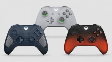 В Microsoft показали три новых контролера для XBOX One