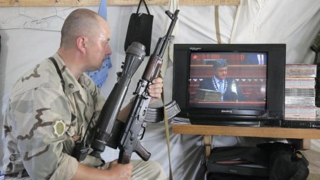 В Луганской области завершен монтаж телевышки для вещания украинского ТВ
