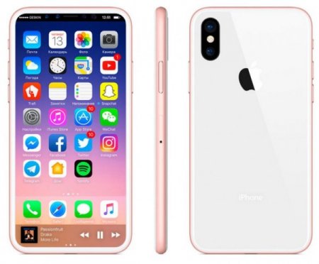 iPhone 8 не выйдет в популярном цвете «розовое золото»