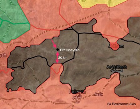 Сирийская армия продолжает окружение группировки ИГ в провинции Хомс - Военный Обозреватель
