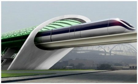 Сверхбыстрый поезд Hyperloop могут впервые запустить в России