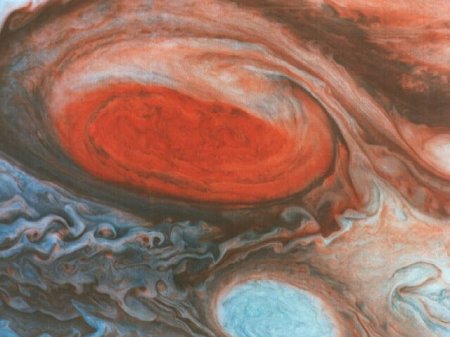 Раскрыт секрет большого красного пятна на Юпитере 