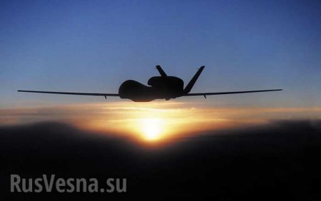 ВАЖНО: на Донбасс летит стратегический беспилотник ВВС США 