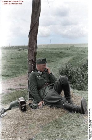 Генерал СС расхваливает Красную Армию. 1941 год.