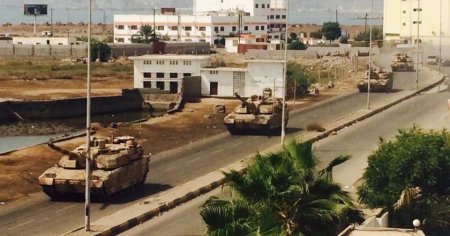 Французские танки Leclerc в Йеменской войне