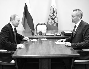 Анонсирована встреча Путина с врио главы Новосибирской области