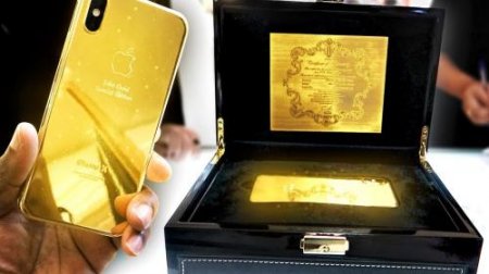«Дорого-богато»: Goldgenie выпустила золотой iPhone XS за 7,5 млн рублей