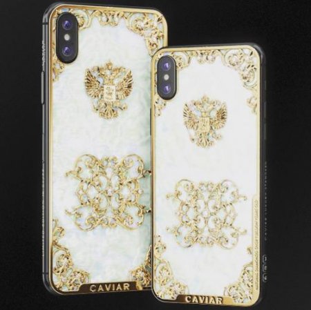 iPhone Xs для миллиардеров от Caviar украшен останками мамонтов и древними камнями