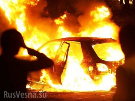 В Польше сожгли авто украинского активиста