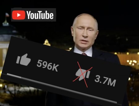 «Да она и не нужна»: YouTube планирует удалить кнопку «дизлайк» после затравленного обращения Путина