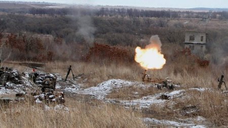 Сотни снарядов ВСУ били по ДНР и ЛНР в очередной день «перемирия»