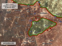 Сирийская армия начала сжимать кольцо окружения вокруг Латамнинского 