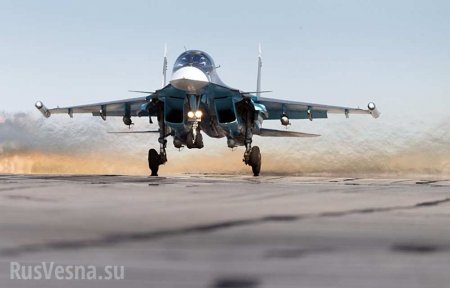 Впечатляющие кадры посадки Су-34 и Ан-26 на строящуюся автомагистраль (ВИДЕО)
