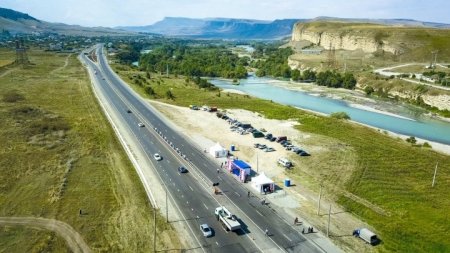 После масштабной реконструкции открылся 15- км участок автодороги «Черкесск — Домбай»
