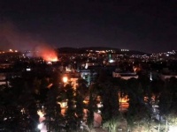 Последствия израильских ударов по Дамаску 12 ноября 2019