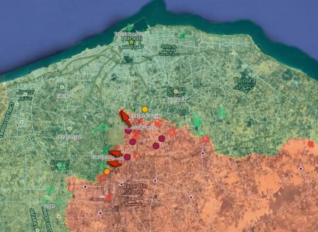 Ливийская армия взяла "дикие районы" и базу Хамза на юге Триполи