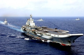 Как китайский военный флот выигрывает у России