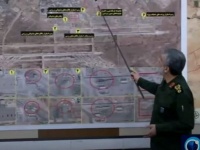 Последствия иранских ударов по базе Аль-Асад (фото с земли)