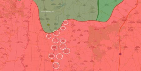 ВАЖНО: Армия Сирии захлопнула оплот боевиков на юге Идлиба (КАРТА)