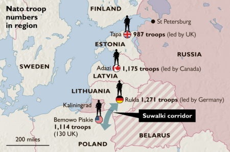 Война в Прибалтике: Второй сценарий – превентивное развертывание