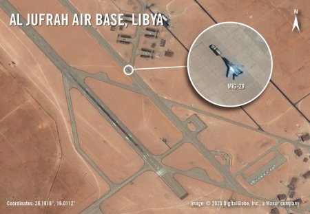 Истребители МиГ-29 в Ливии