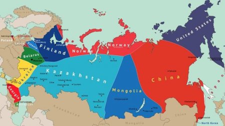 Москва — Белоруссии, Камчатка — США: как в Латвии «разделили» Россию (ФОТО)