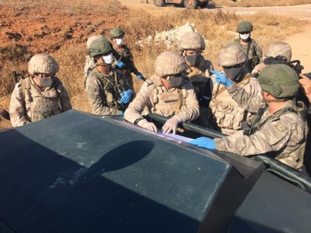 18-й российско-турецкий патруль впервые дошел до западных окраин Джиср аш-Шугура