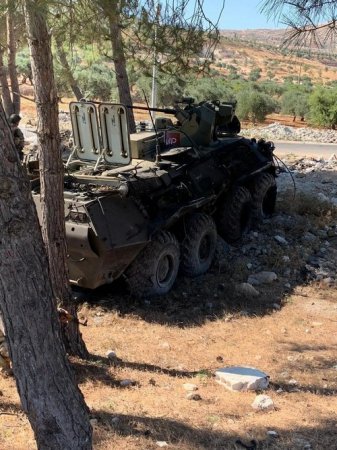 Российско-турецкий конвой на трассе М-4 атаковал смертник. Трое российских военных ранены