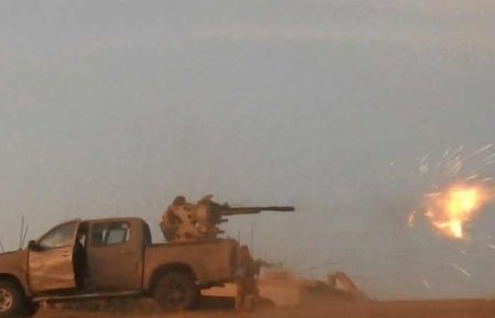 Бои сирийской армии и ИГ в провинции Ракка