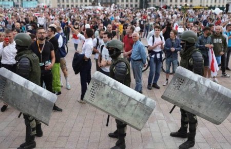 Минск: Как выглядит раскол страны (ВИДЕО)
