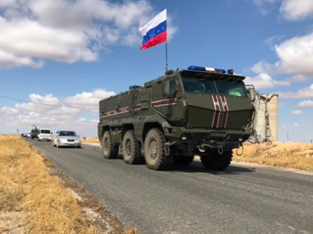 Военная полиция РФ направила подкрепление в сирийский район Айн-Иса