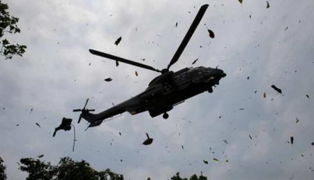 НАТО понесло потери: ударный вертолёт врезался в ЛЭП (ФОТО, ВИДЕО)