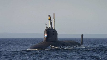 Атомный подводный ракетный крейсер «Красноярск» спущен на воду в Северодвинске (ФОТО)