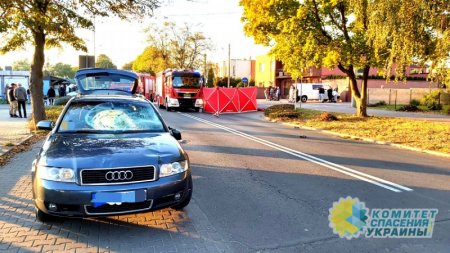 Пьяный украинец в Польше на авто сбил пешеходов на «зебре»