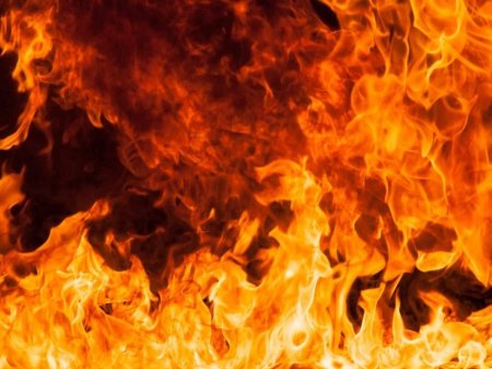 Геенна огненная: адский пожар в Запорожской области после удара (ФОТО)
