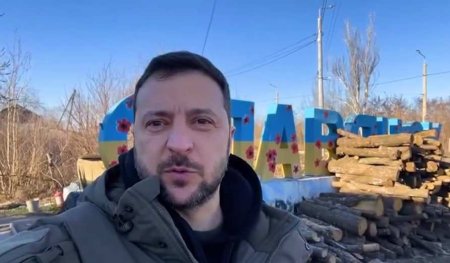 Зеленский выложил видео из Славянска (ВИДЕО)