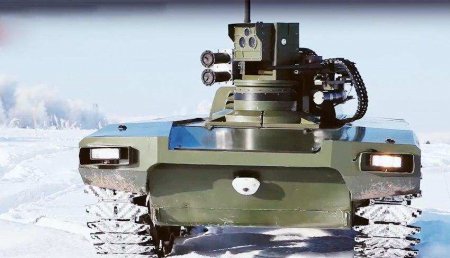 Роботы — «истребители танков» прибывают к фронту (ВИДЕО)