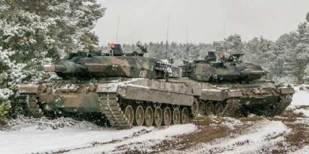 Первые 4 танка Leopard-2 из Польши уже на Украине